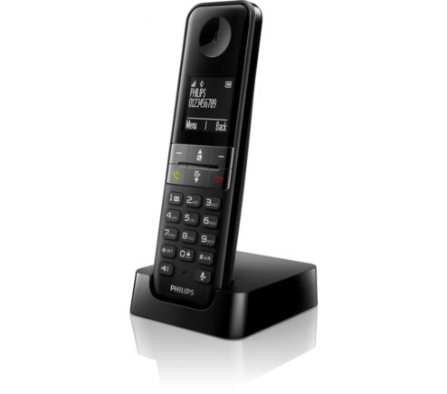 Philips D4701B DECT telephone Caller ID Black – image 1