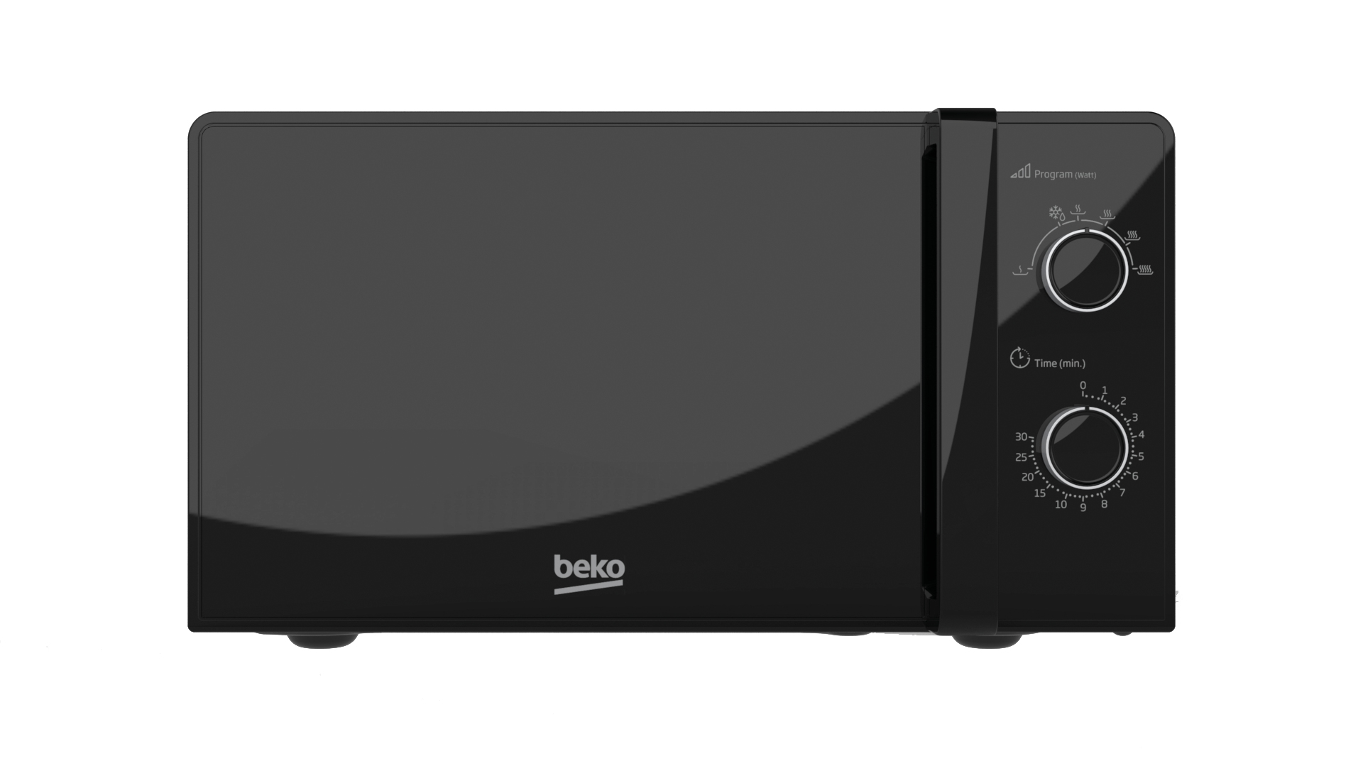 Beko MOC20100BFB Black Solo microwave Countertop – image 1