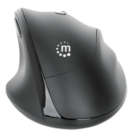 Manhattan Ergonomic Wireless Mouse, Right Handed, Adjustable 800/1200/1600dpi – image 2