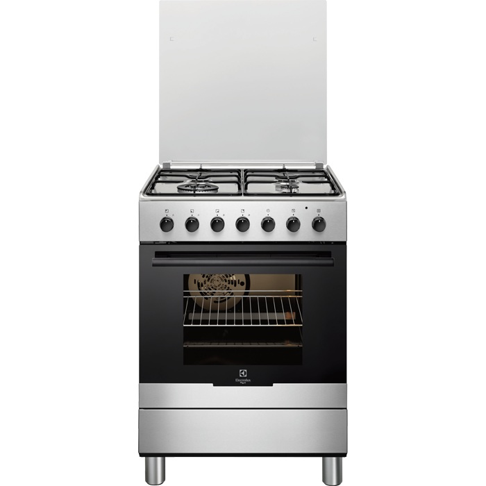 Electrolux RKK61300OX cooker Freestanding cooker Electric Gas Stainless steel