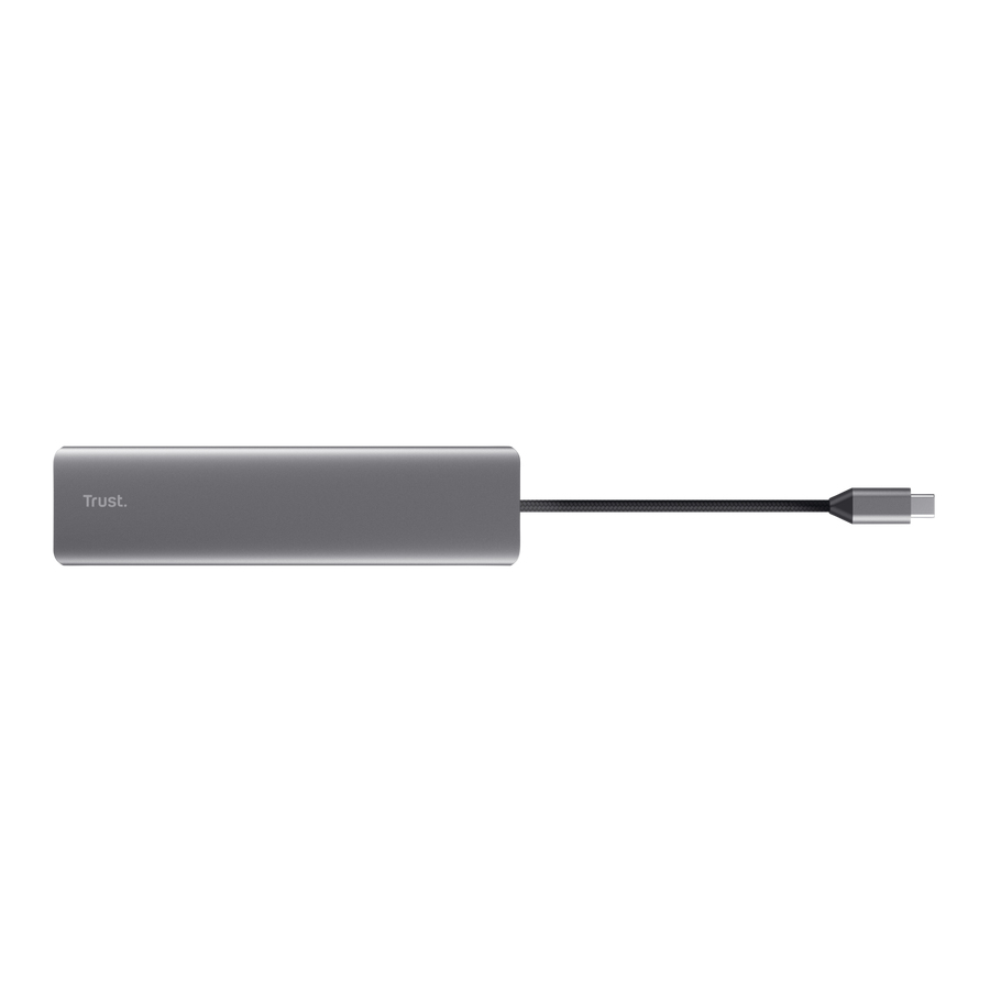 Trust 25661 interface hub USB Type-C Aluminium – image 4