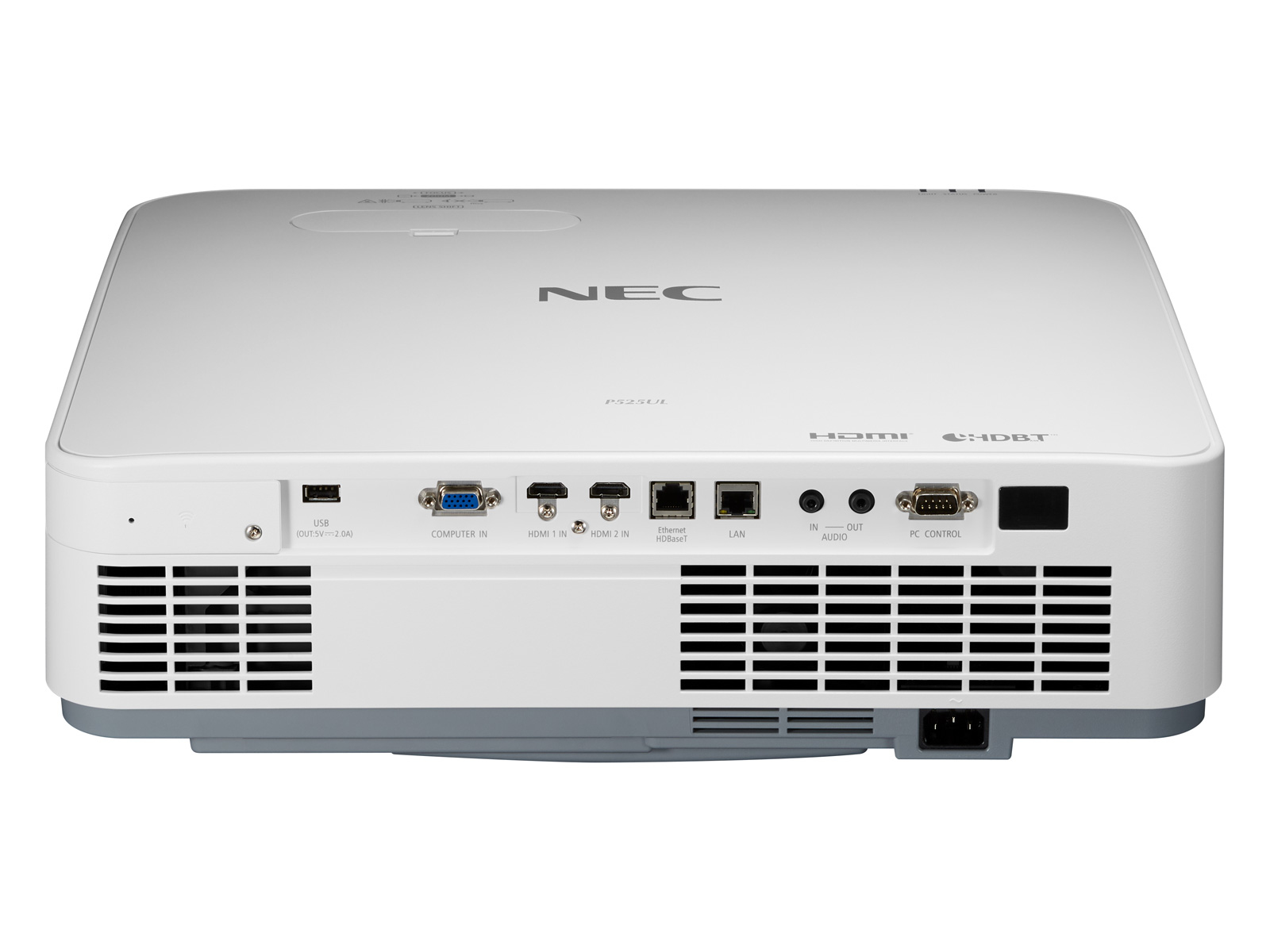 NEC P525UL Standard throw projector 5000 ANSI lumens 3LCD WUXGA (1920x1200) White – image 8