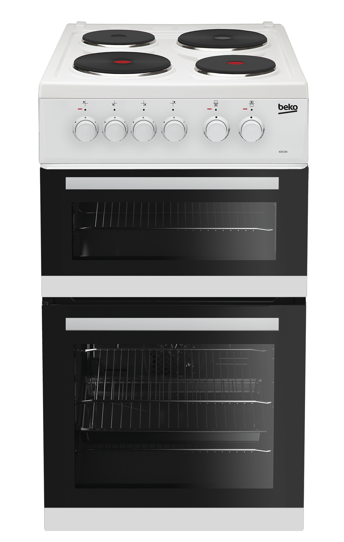 Beko KD533AW 50cm Twin Cavity Electric Cooker – image 8