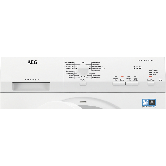 AEG T57A++ tumble dryer Freestanding Front-load – image 2