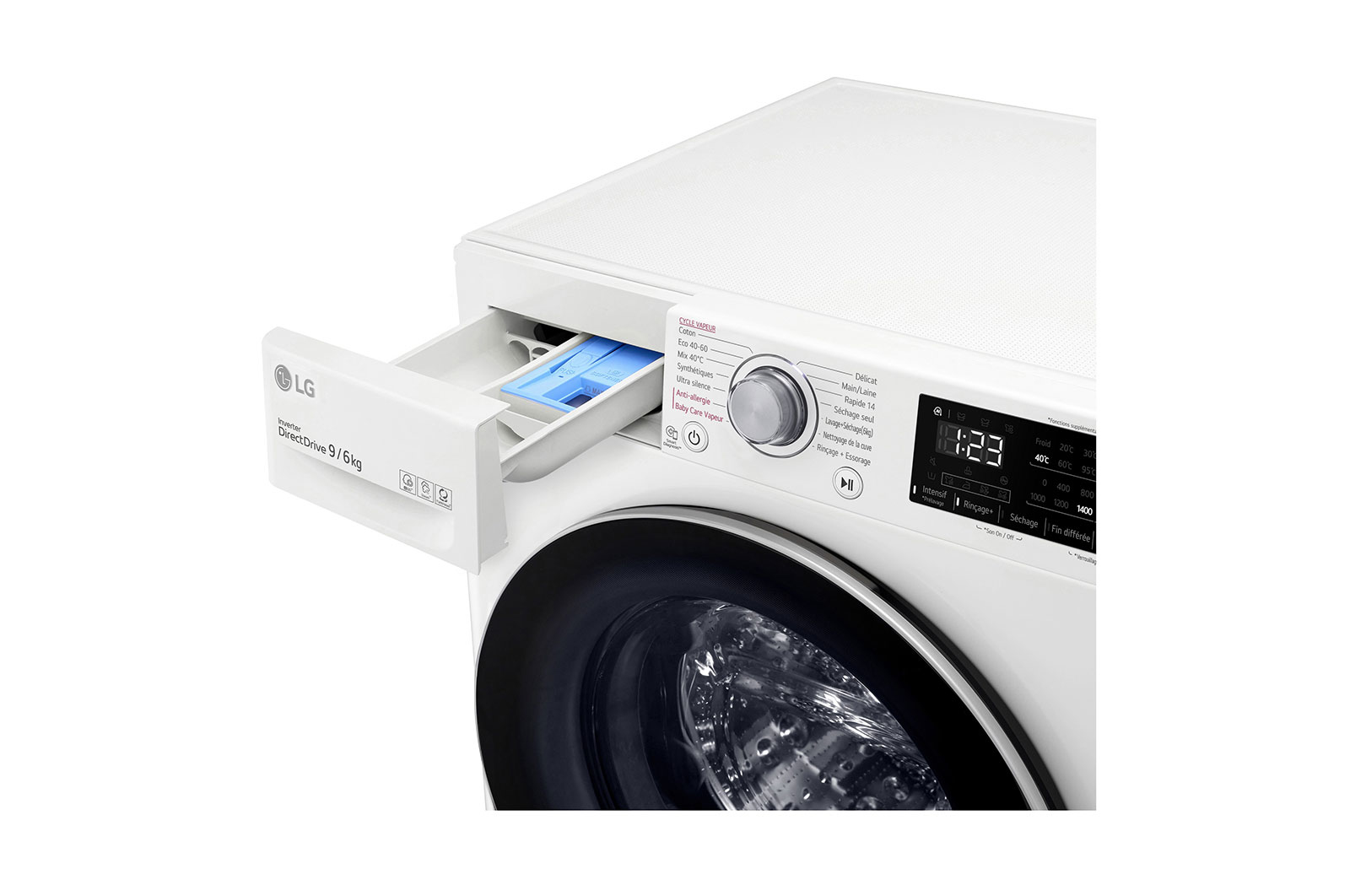 LG F964V31WRS washer dryer Freestanding Front-load White – image 5