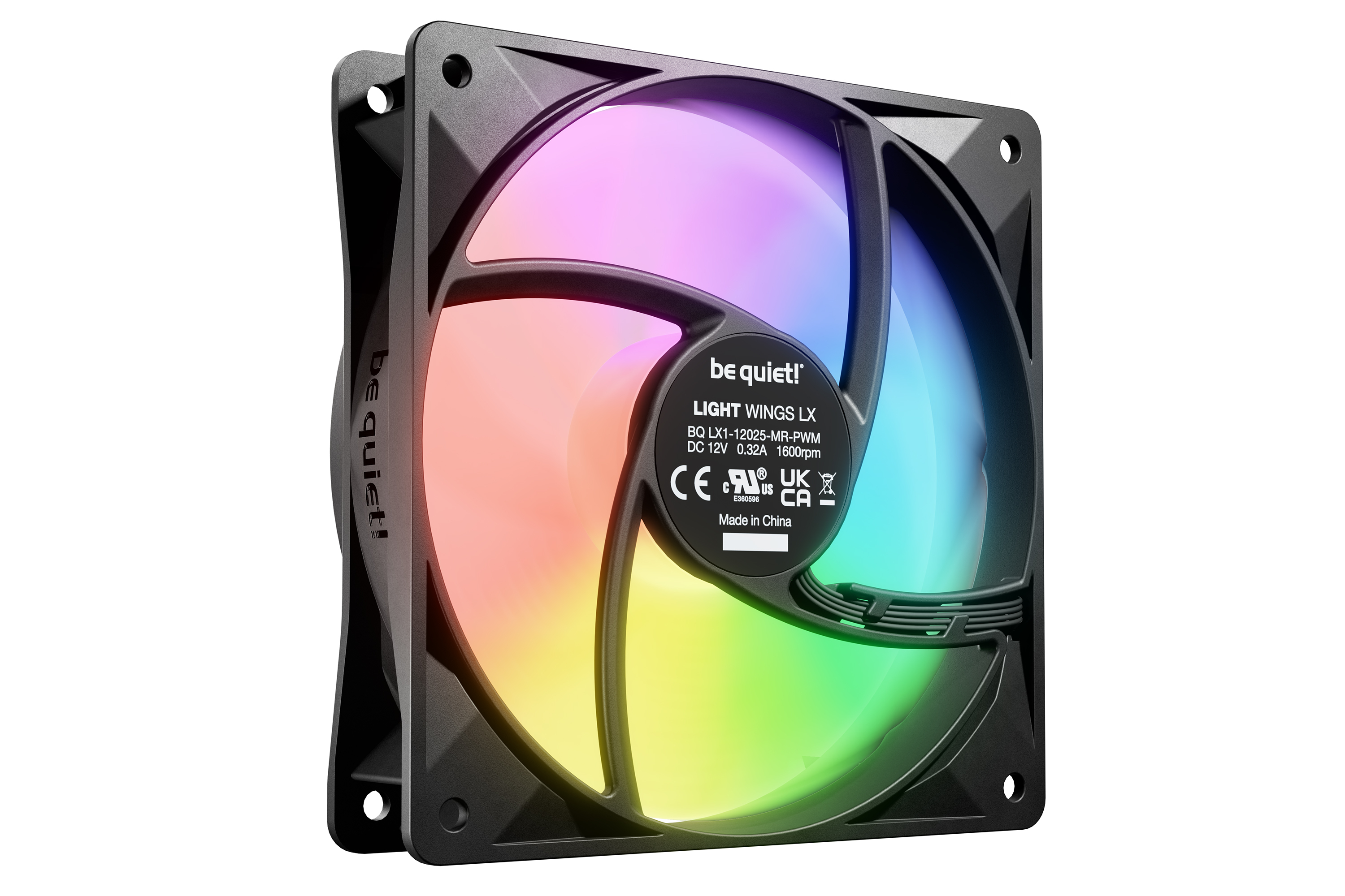be quiet! Lüfter 120*120*25  Light Wings LX PWM Triple Lüfter