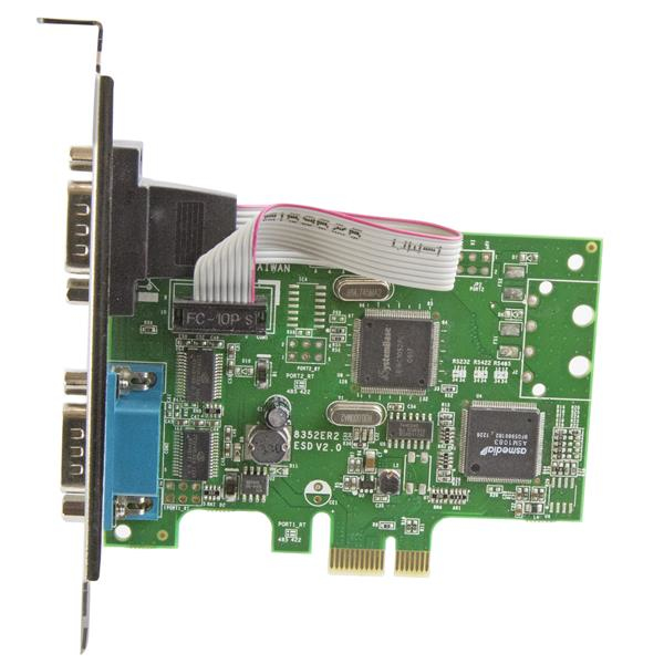 StarTech.com 2-Port PCI Express Serial Card with 16C1050 UART - RS232 - TAA – image 2