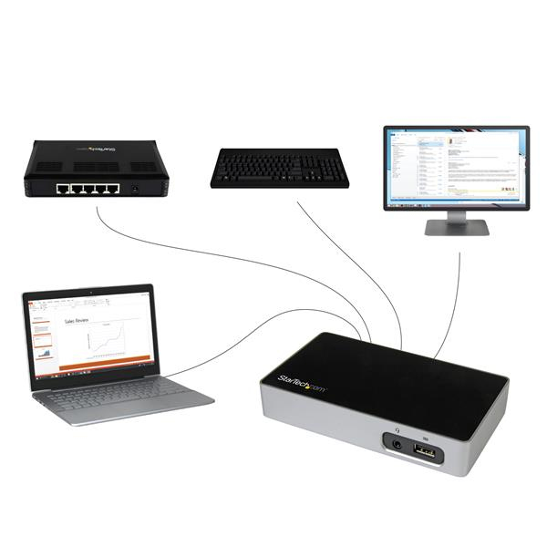StarTech.com DVI Docking Station for Laptops - USB 3.0 – image 7