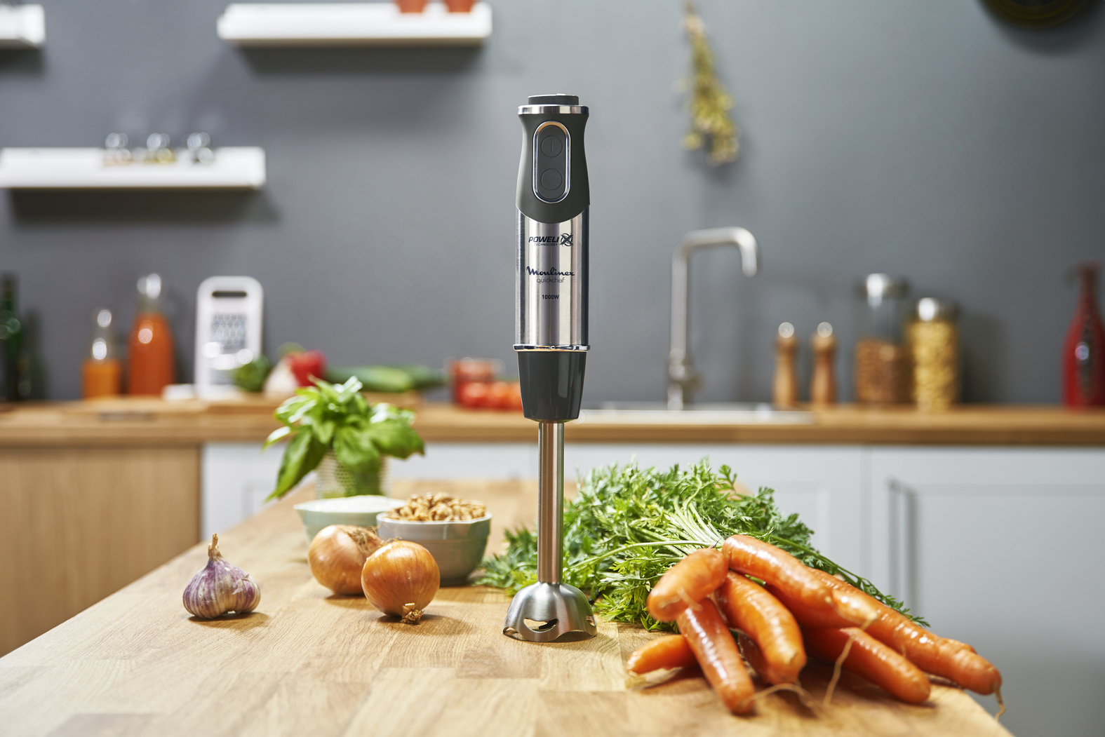 Moulinex DD6558 0.8 L Immersion blender 1000 W Stainless steel, Black – image 3