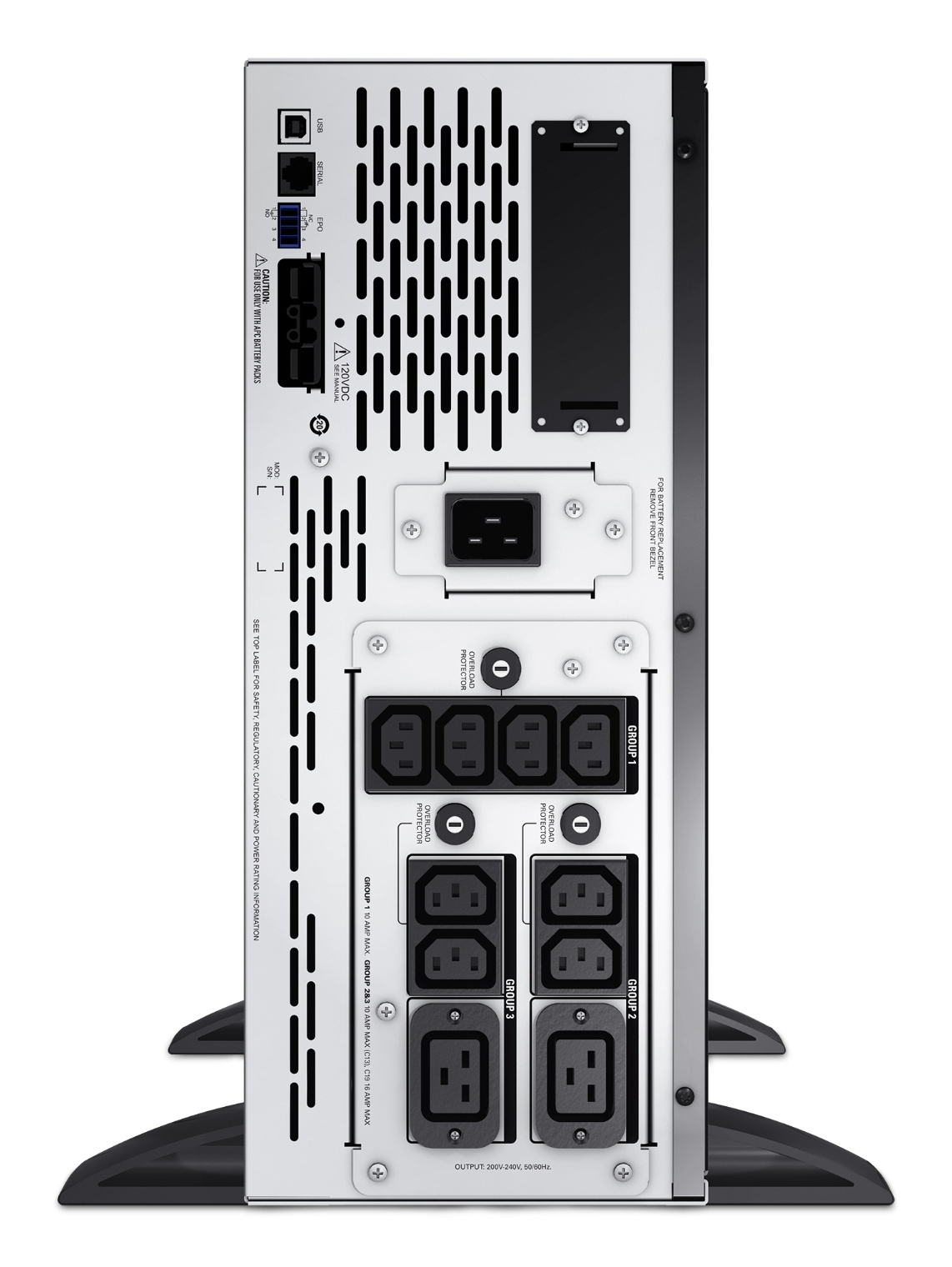 APC Smart-UPS X, Line Interactive, 2200VA, Rack/tower convertible 4U – image 3