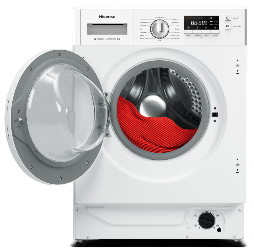 Hisense WF3M841BWIES — vue 1 sur 5