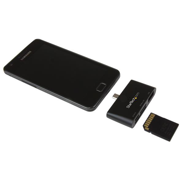 StarTech.com On-the-Go USB card reader for mobile devices - supports SD & Micro SD cards – image 5
