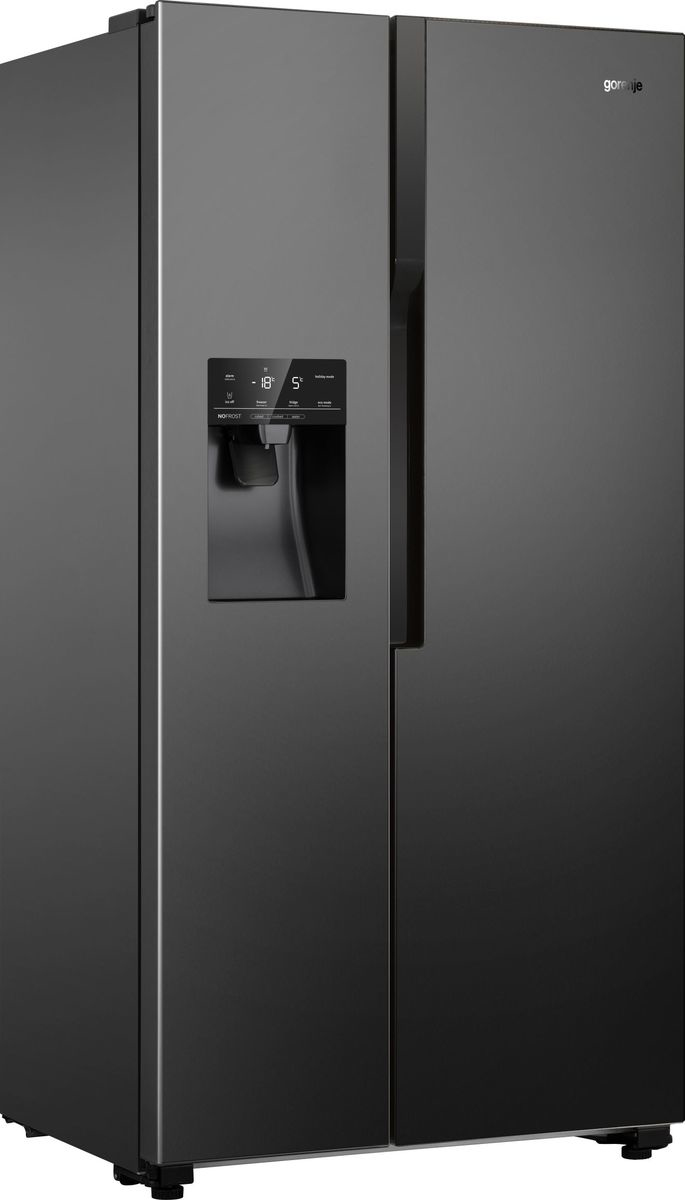 Gorenje NRS9EVB side-by-side refrigerator Freestanding – image 2