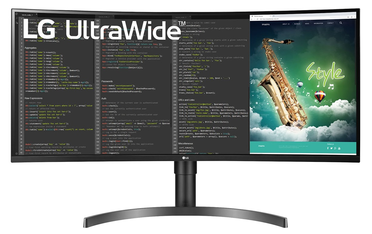 LG 35WN65C-B computer monitor