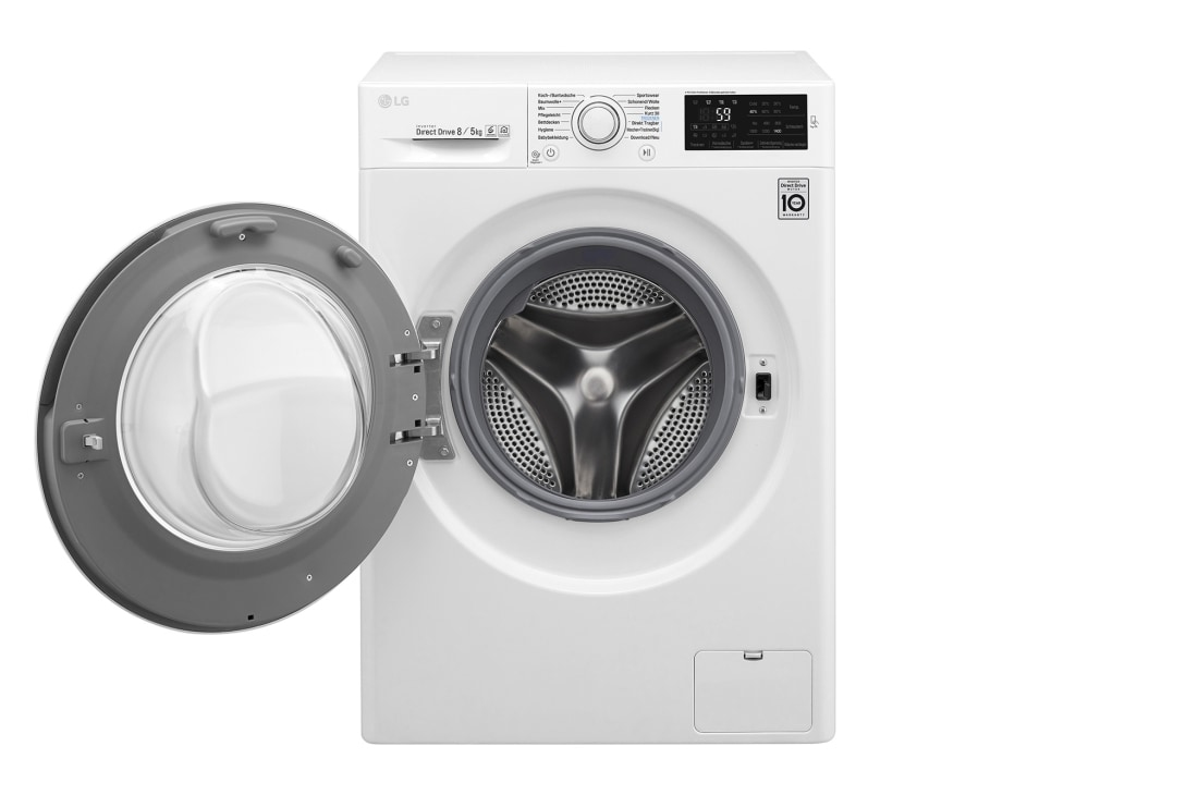 LG F14WD85EN0 washer dryer Freestanding Front-load White – image 2