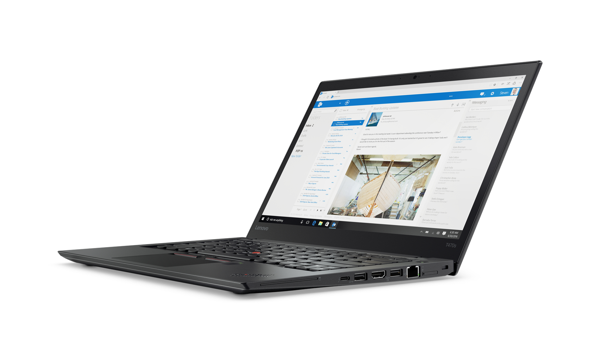 Lenovo ThinkPad T470s Intel® Core™ i7 i7-7600U Laptop – image 1