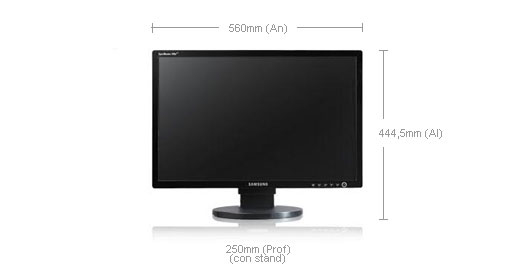 Samsung SM245B 24" LCD Monitor Black – image 2