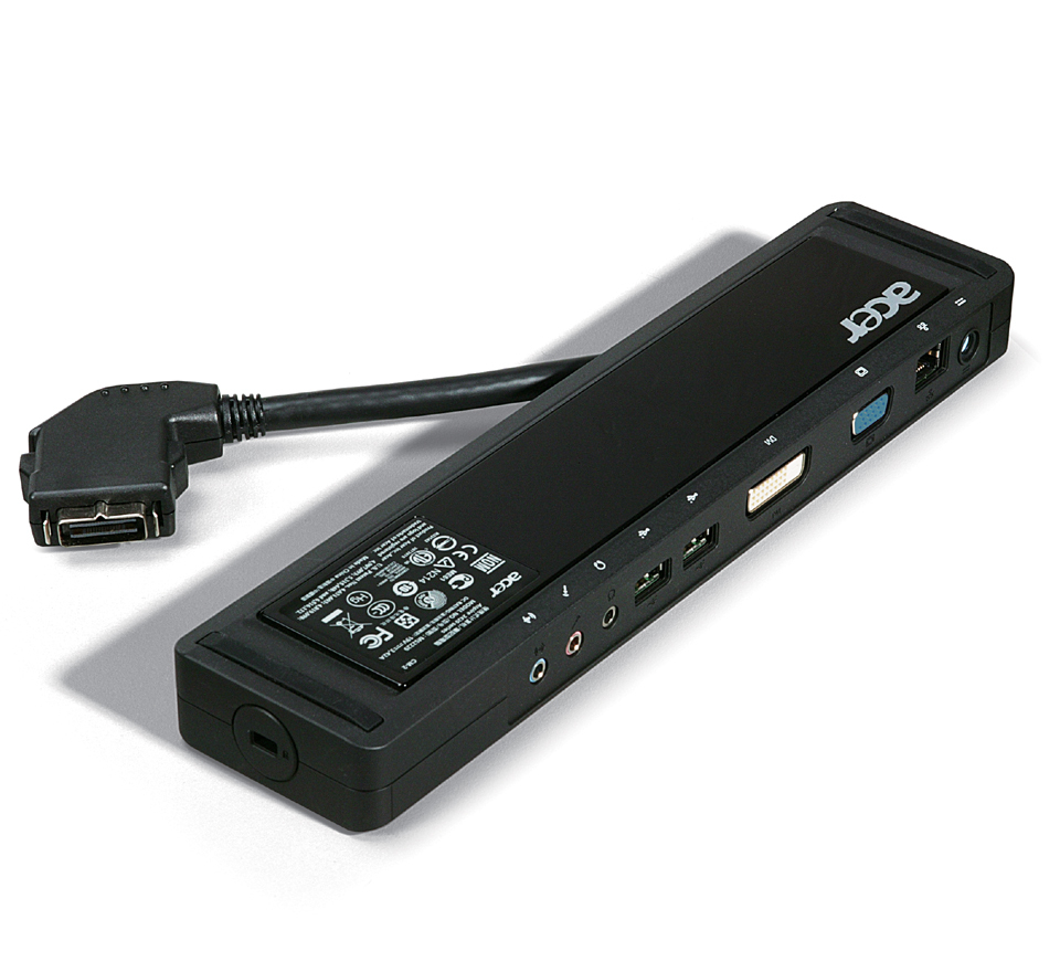 Acer LC.D0100.004 laptop dock/port replicator Black – image 2