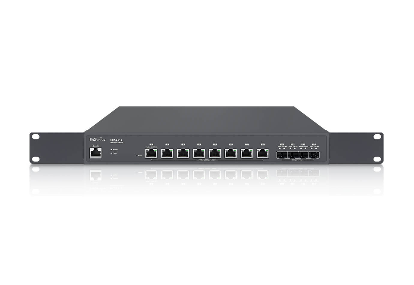 EnGenius Cloud Managed Switch 8-port 2.5GbE 4xSFP+ L2+ 13i