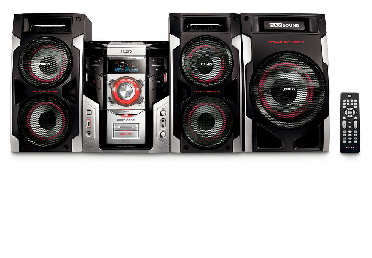 Philips FWM593 MP3 Mini Hi-Fi System – image 2