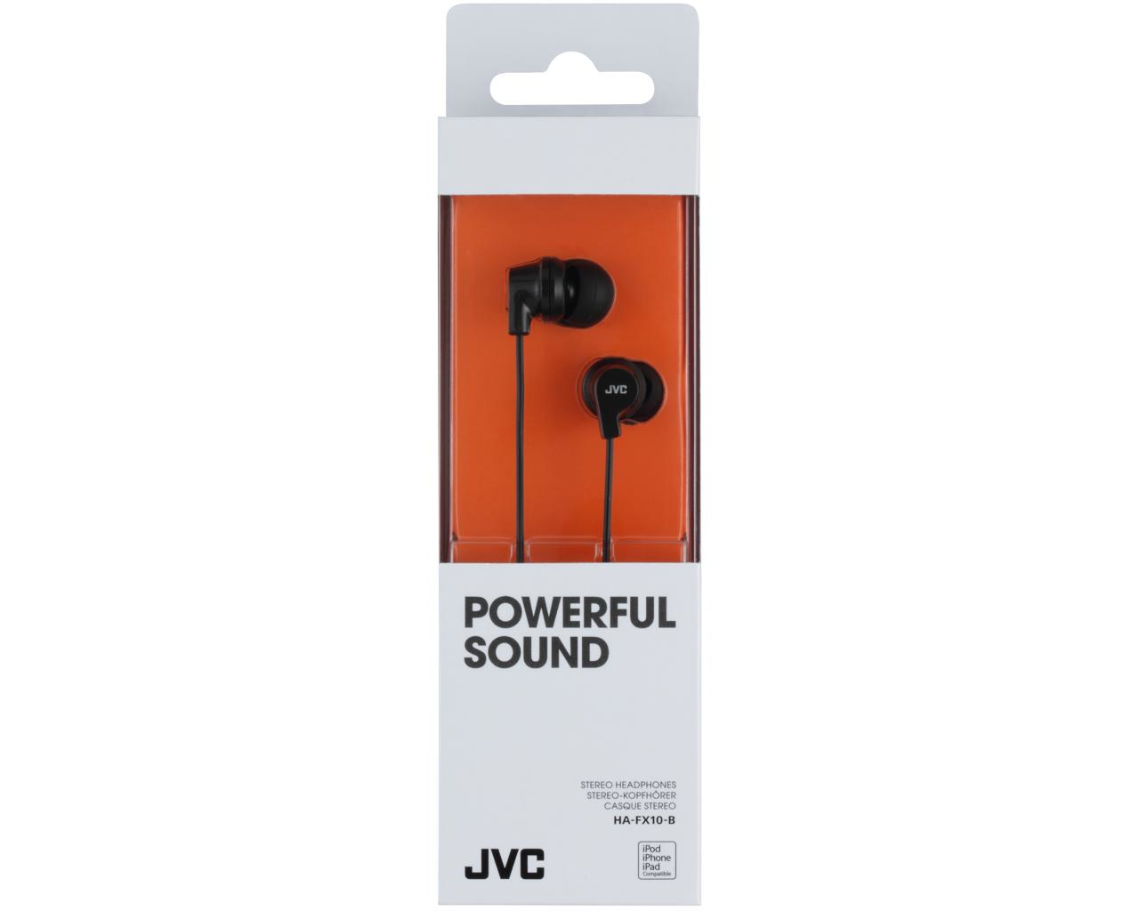 JVC HA-FX10-B-E Colourful inner-ear headphones – image 2