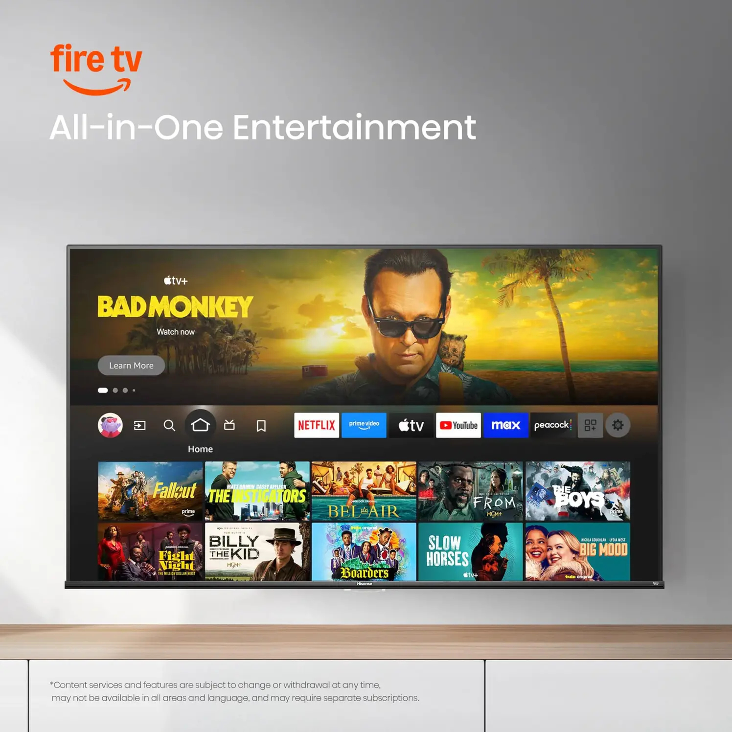 Hisense ‎43A7NF 109.2 cm (43") 4K Ultra HD Smart TV Wi-Fi Black 2500 cd/m² – image 6