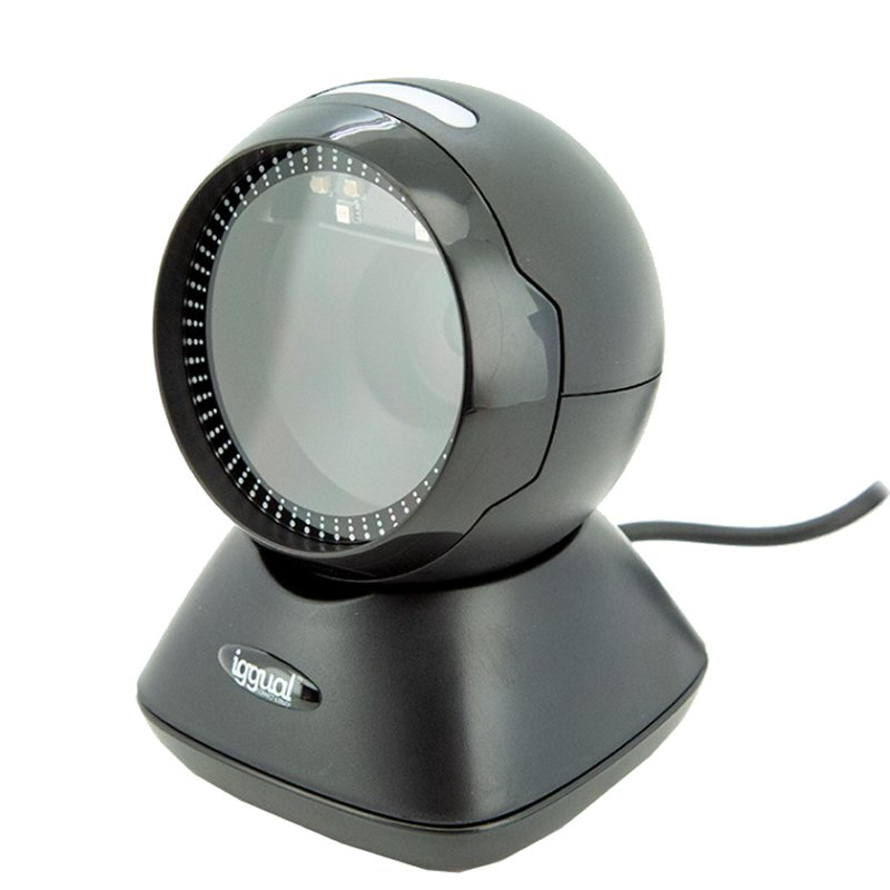iggual IGG317426 barcode reader Fixed bar code reader 2D LED Black – image 2