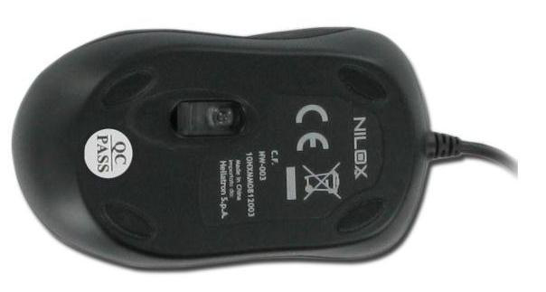 Nilox 10NXMM0812002 mouse USB Type-A Optical 1000 DPI – image 3