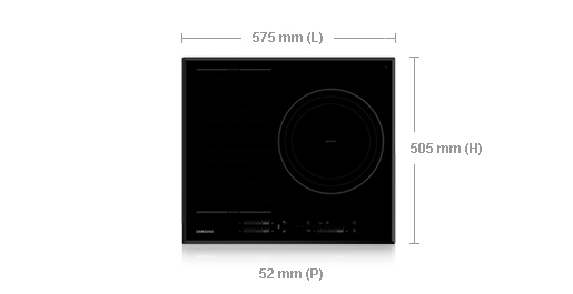 Samsung CTN463NC01 hob Black Built-in Zone induction hob 4 zone(s) – image 2