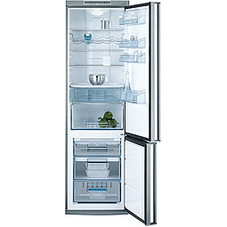 AEG S-75398-KG38 fridge-freezer Freestanding Stainless steel