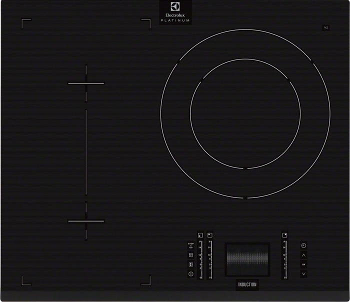 Electrolux EHI96832FG Black Built-in Zone induction hob 3 zone(s)