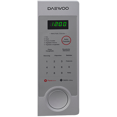 Daewoo KOR-1N3AS microwave Silver Countertop – image 4