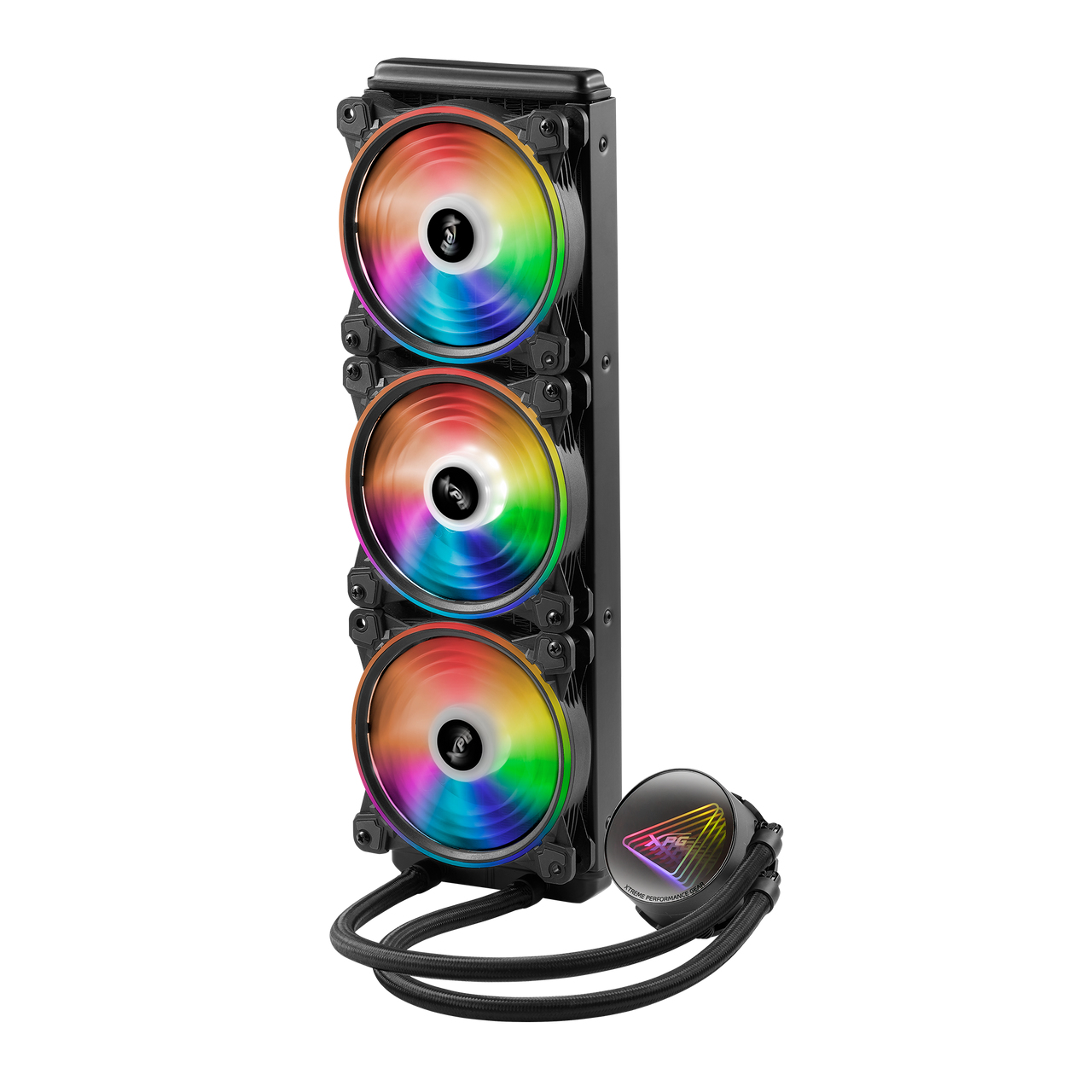 XPG LEVANTE X 360 Processor All-in-one liquid cooler 12 cm Black image 2