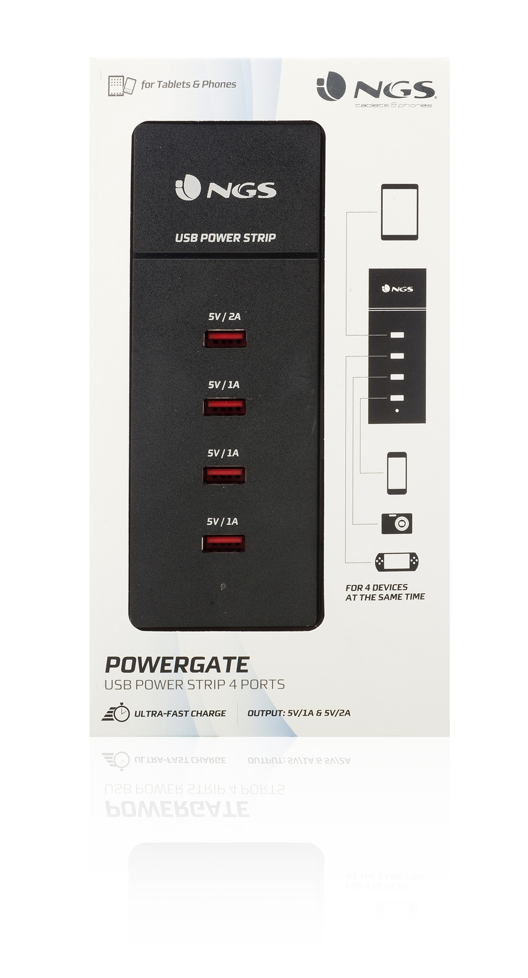 NGS Powergate Universal Black AC Indoor – image 4