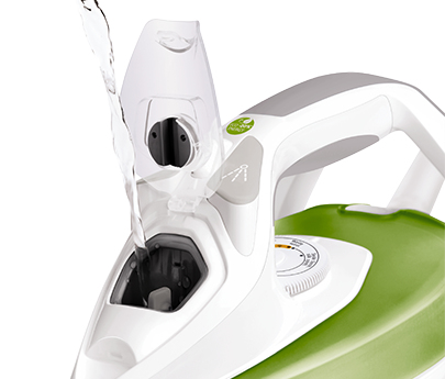 Tefal FV4633 iron Steam iron Ultragliss soleplate Green, White – image 4