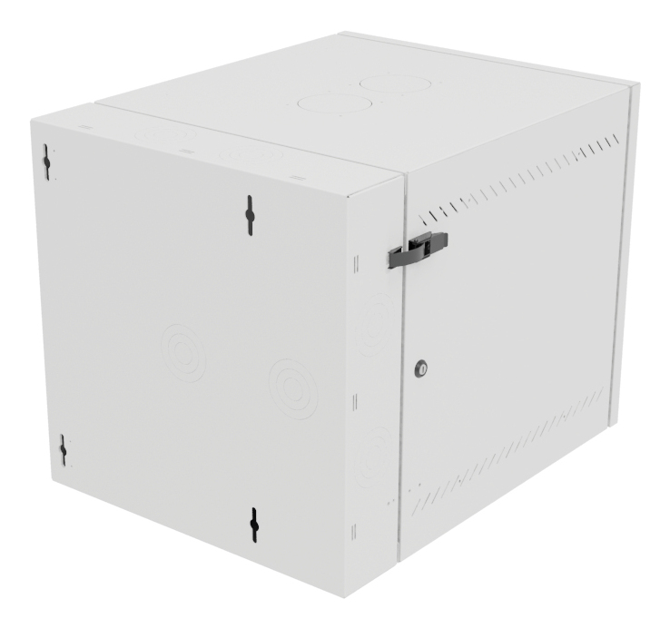 Vertiv VR Rack GL24WMCMP-W-SC-00-CM rack cabinet 12U Wall mounted rack White – image 2
