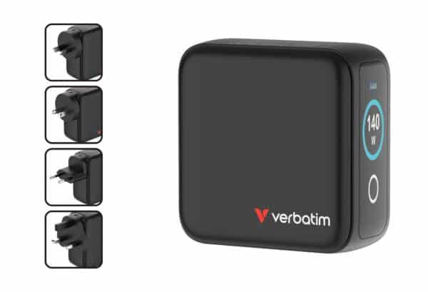 Verbatim 140W Mini GaN Charger with Display – image 5