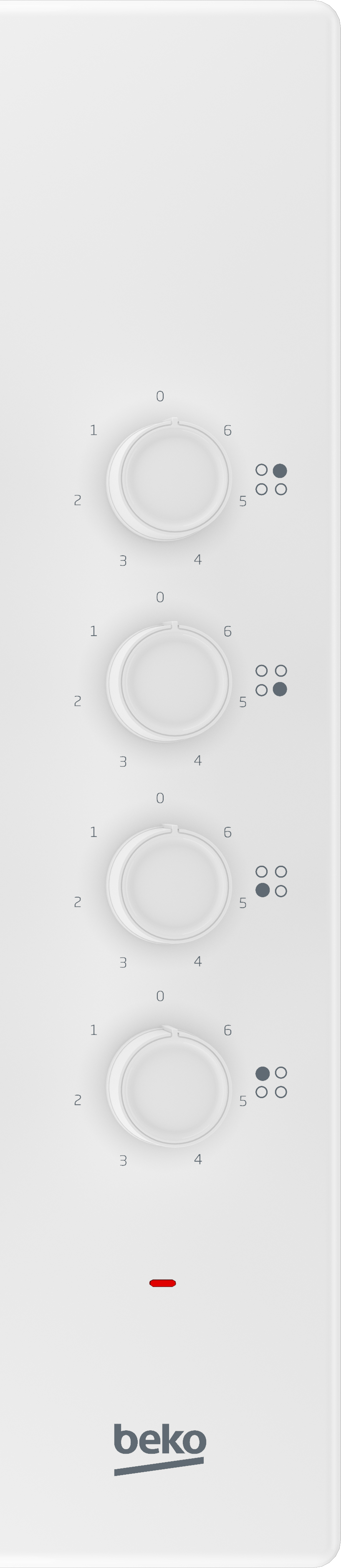 Beko HIBE64101W hob White Built-in – image 5