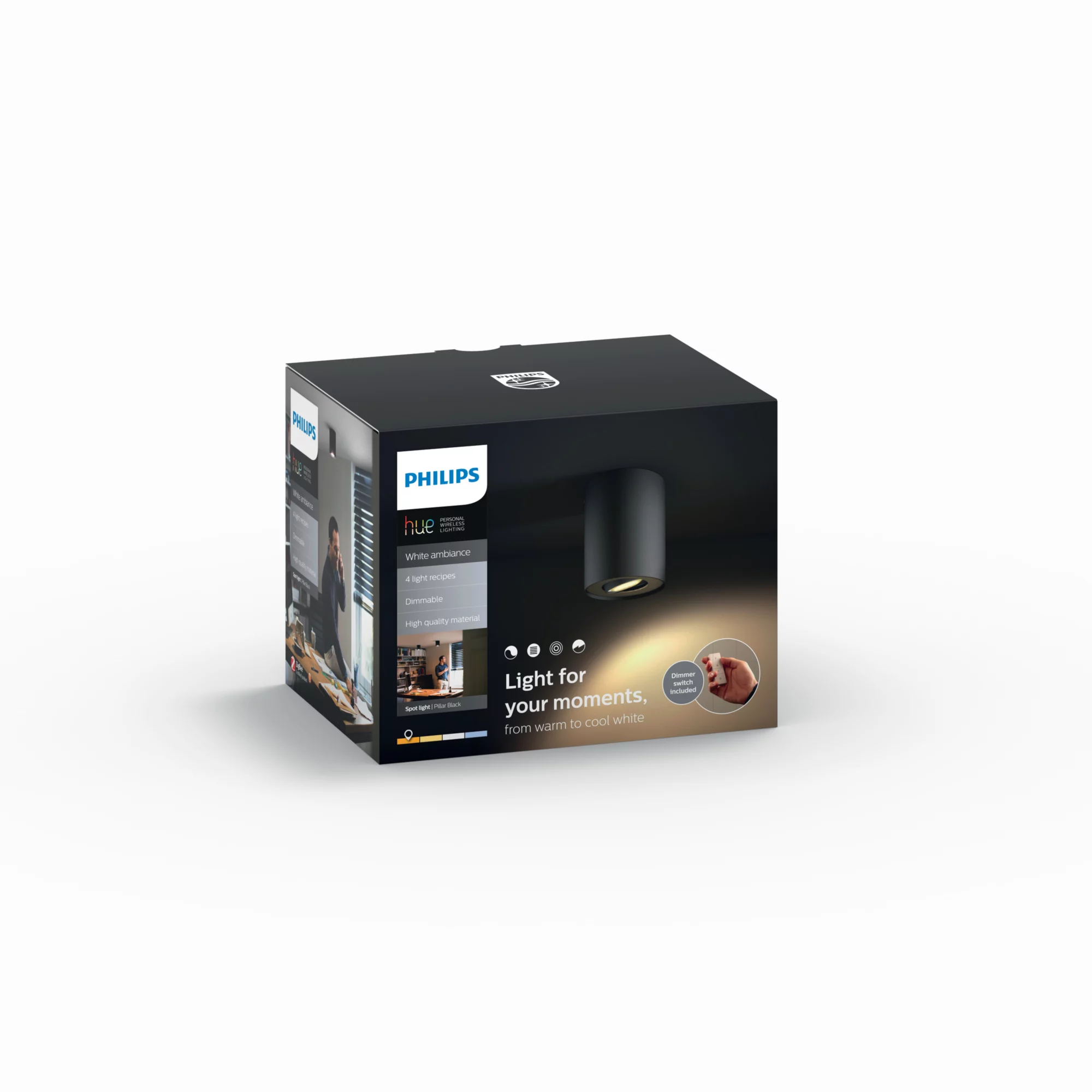 Philips by Signify Philips Hue White ambience Pillar single spotlight – image 4