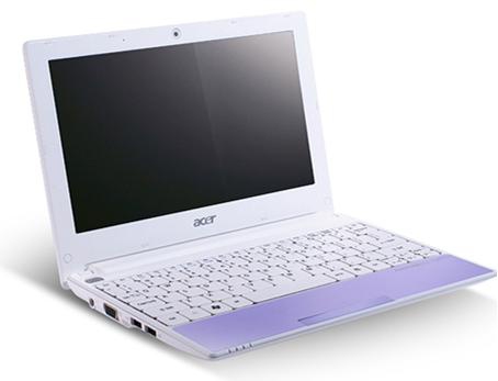 Acer Aspire One Happy 2DQuu Intel Atom® N450 Netbook