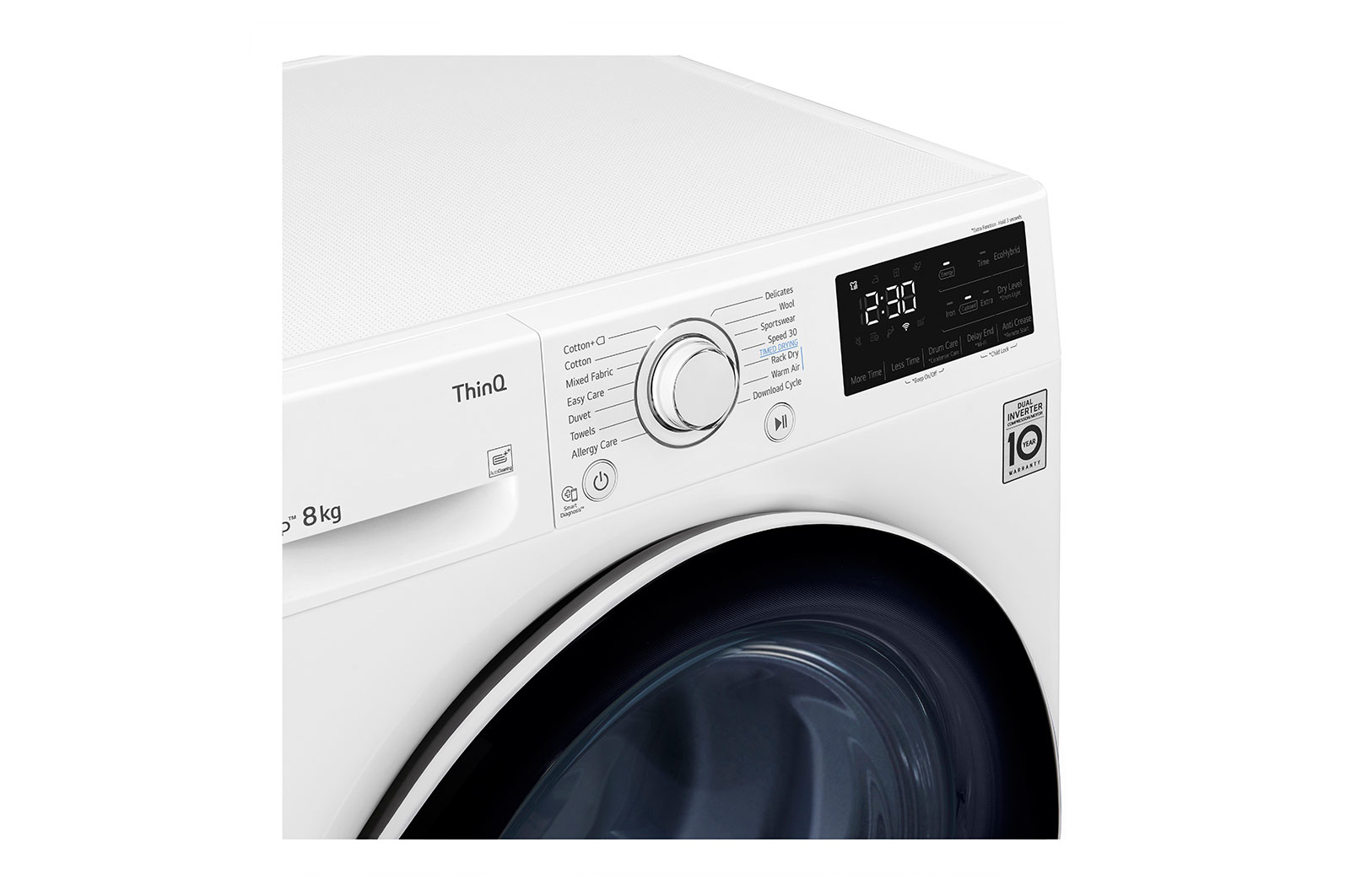LG RH80V3AV6N tumble dryer Freestanding Front-load – image 7