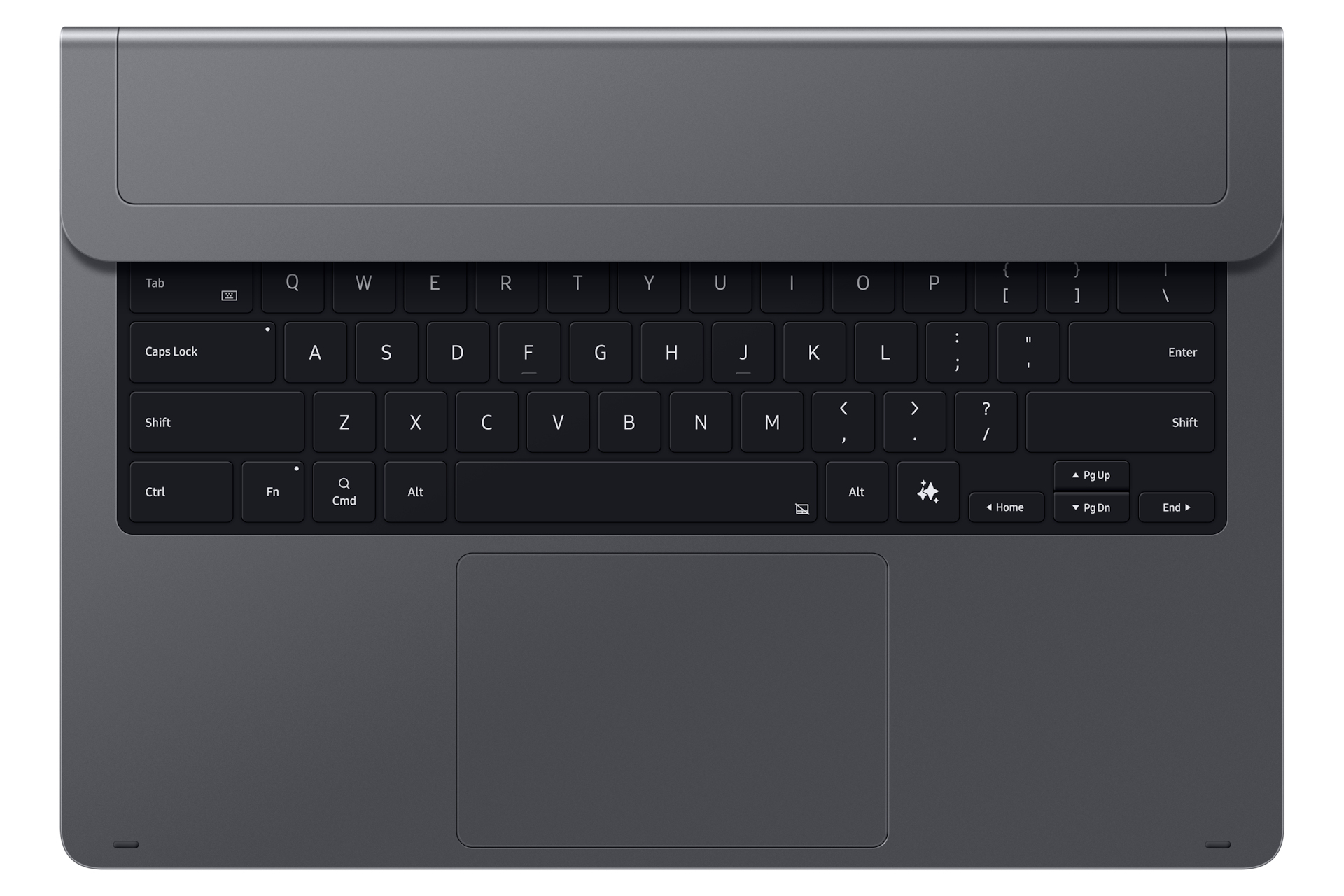 Samsung EF-DX935 QWERTZ German Pogo Pin Grey