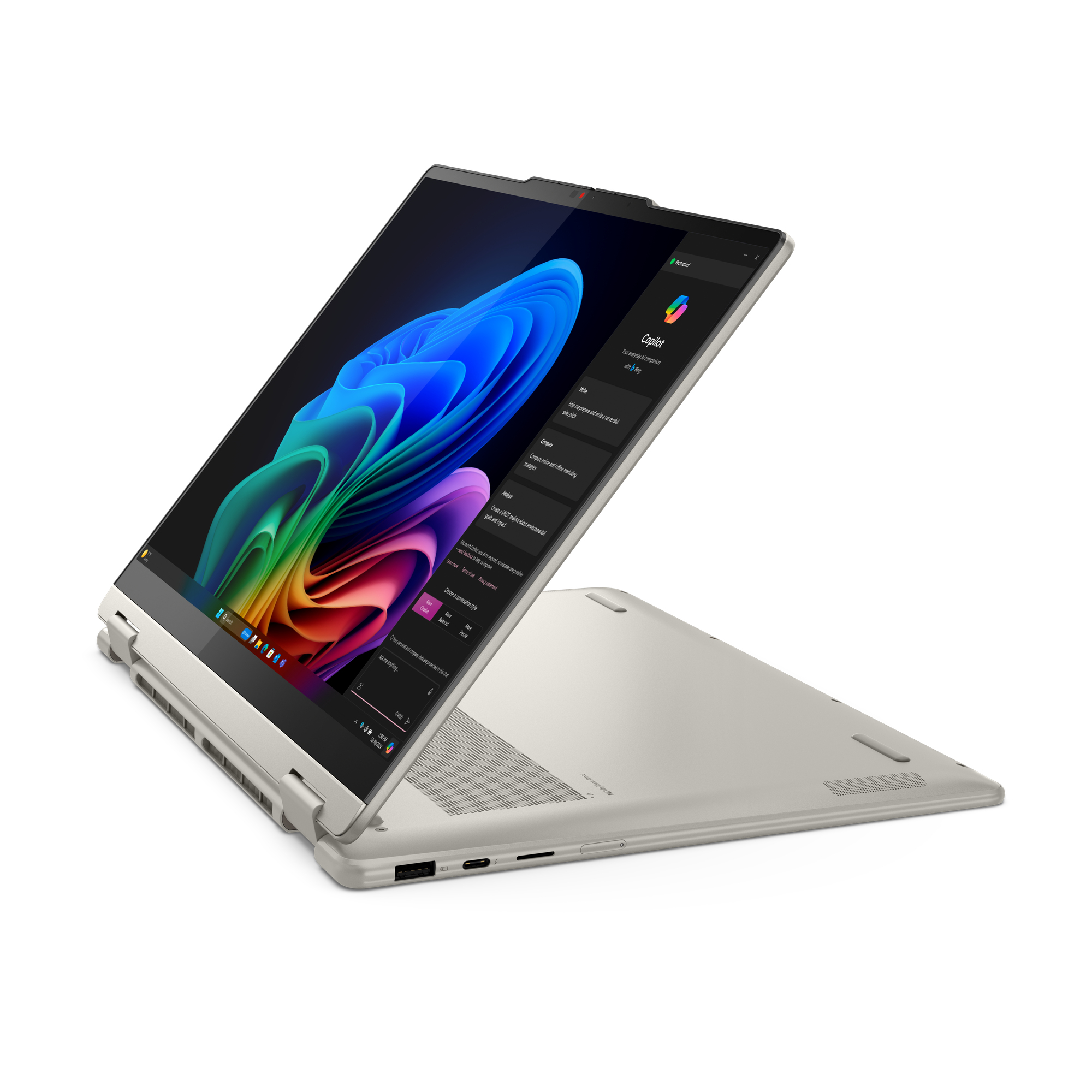 Convertible 2 en 1 - Lenovo Yoga 7 2in1 14ILL10 Copilot+ PC, 14" OLED, Intel® Core™ Ultra 5 226V, 40 TOPS, 16GB RAM, 512GB SSD, Arc Graph, W11H, Lápiz - imagen 15