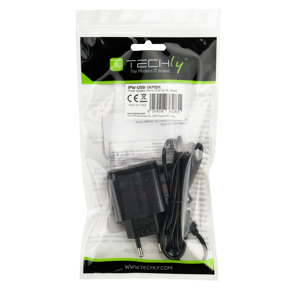 Techly Micro USB Wall Charger – image 2