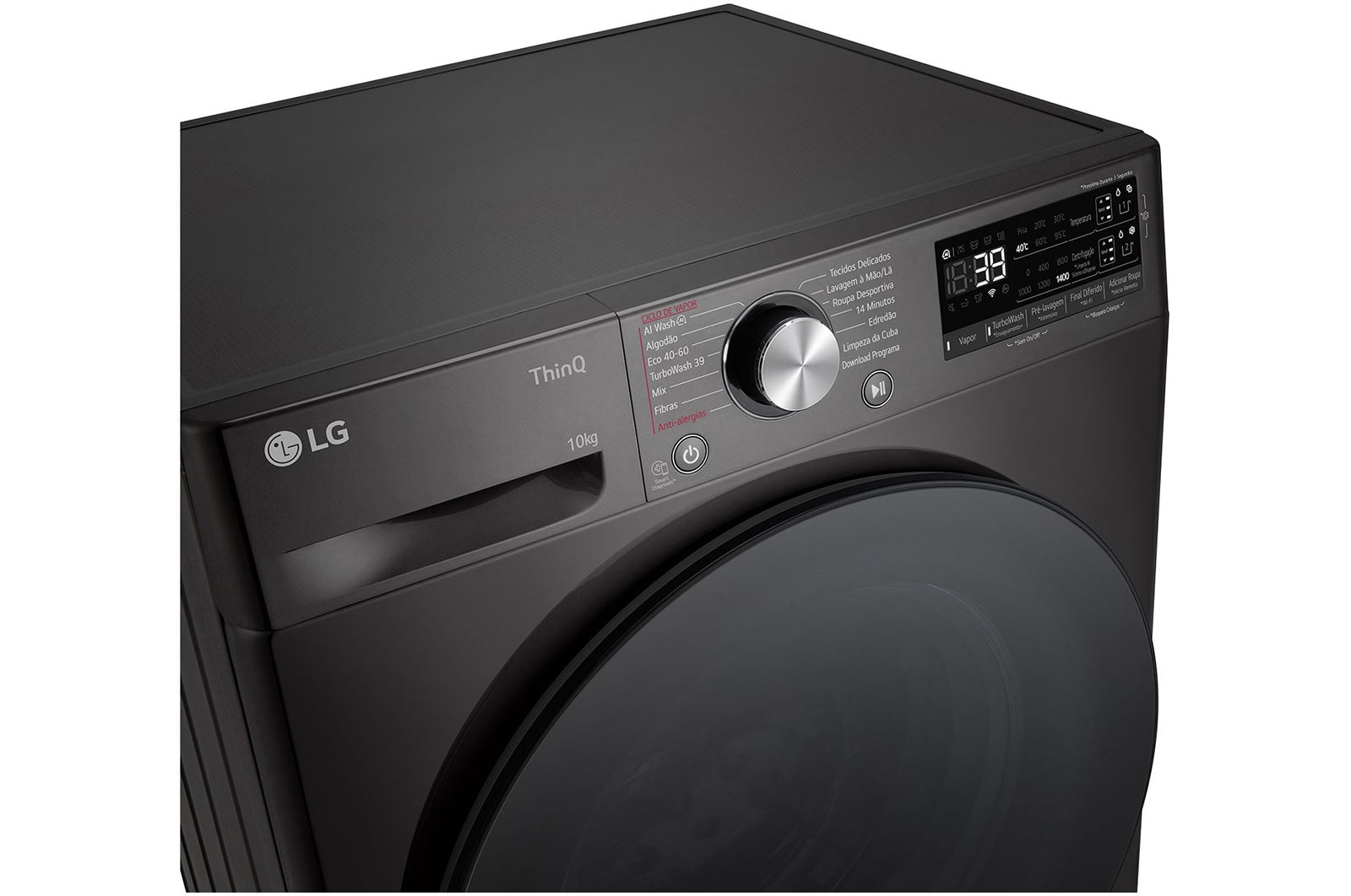 LG F4WR7510SGB washing machine Front-load – image 3