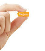 Verbatim Micro USB Drive 4GB - Volcanic Orange – image 2