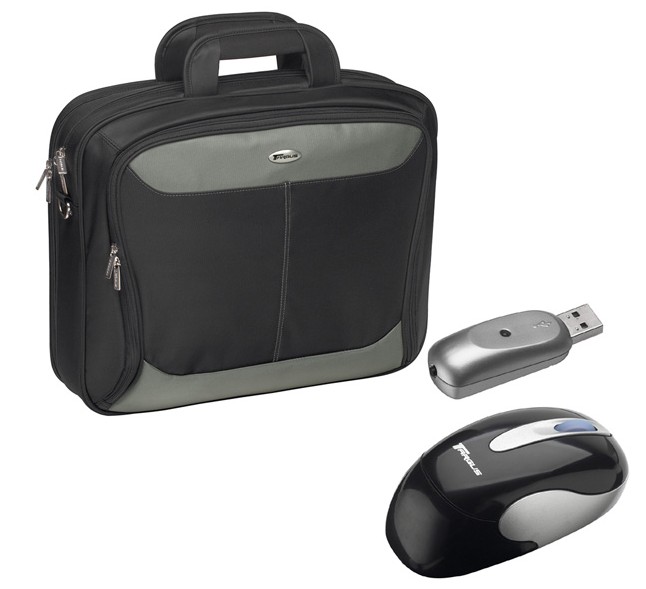 Targus XL Carry Case & Wireless Mouse, Bundle