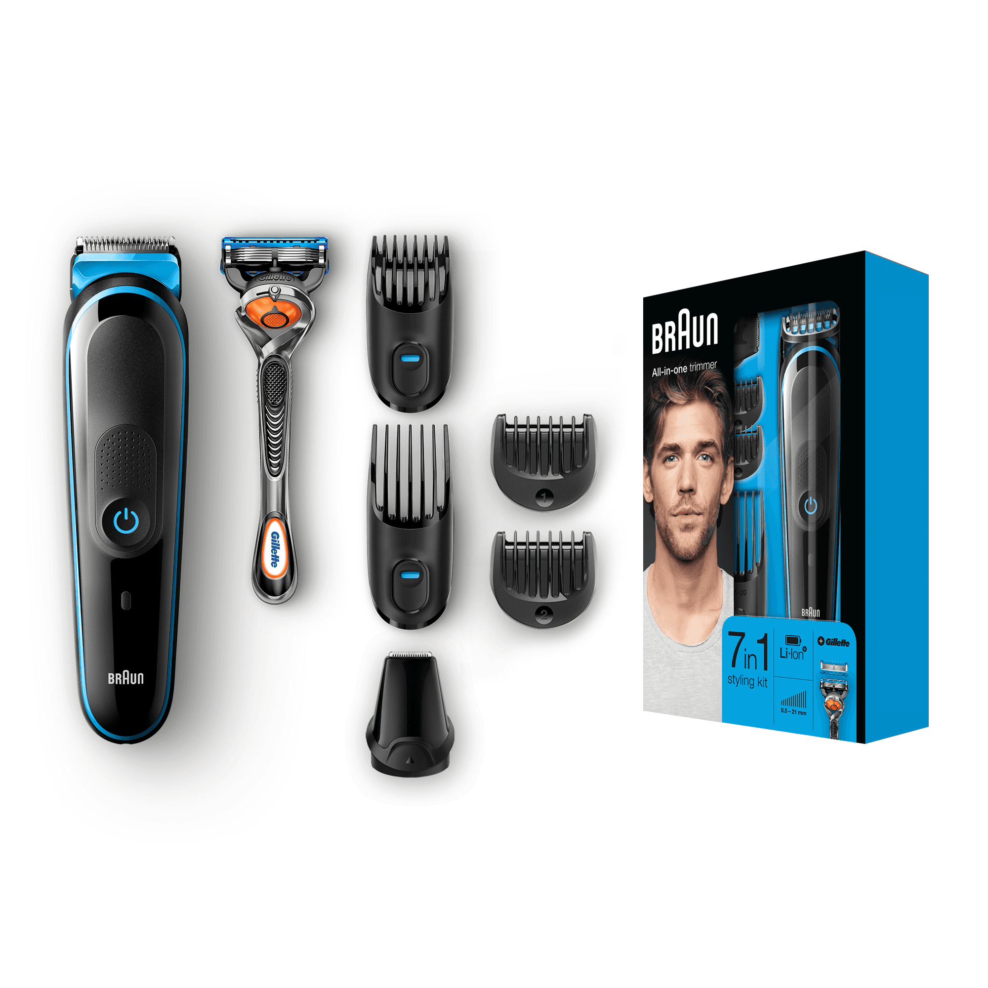 Braun 4210201216339 beard trimmer AC/Battery 13 – image 2