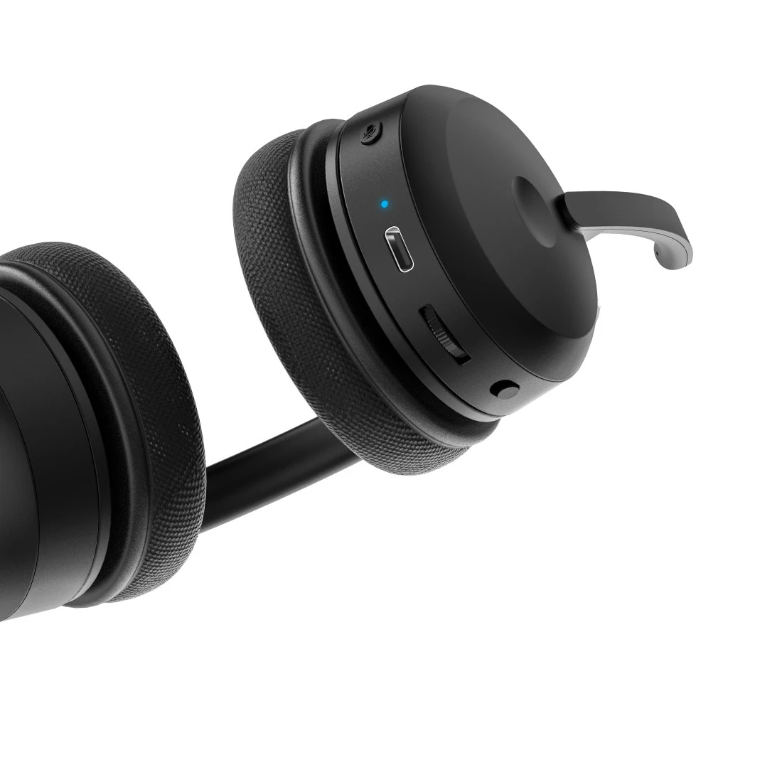 Hama WHS-400 Headset Wireless Head-band Office/Call center USB Type-C Black – image 4