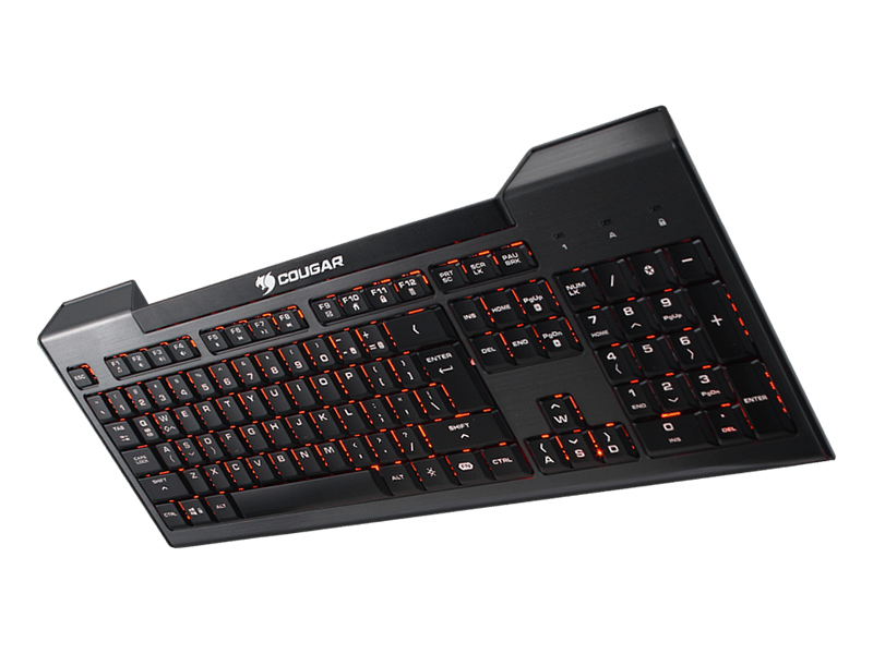 COUGAR 200K keyboard Gaming USB QWERTZ German Black – image 2